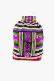 Mexican "Network" Green with Illillo Backpack Lillo Boho Woven Baja Bag